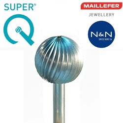Бор шаровой   А  4,0  SUPER Q/MAILLEFER  (мелкая насечка)  (А  4,0 ) - фото 13589
