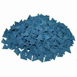 Наполнитель для галтовки OTEC PO 10 V2013 пластик пирамида синяя (средн. шлифовка)  - фото 17261