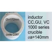 Индуктор  VC/CC/GU1000 и TF2000 диаметр тигля 140 мм INDUTHERM 50015010