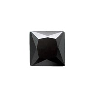 Черный кубик циркония квадрат принцесса  - 3,0х3,0 мм