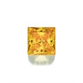Золотисто-желтый кубик циркония квадрат  - 3,0х3,0 мм Signity - фото 15086