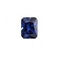 Синяя шпинель октагон принцесса  - 8,0х6,0 мм - фото 23883
